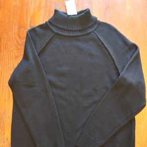 Karen Scott Women Cotton Turtleneck (PXL, Deep Black)